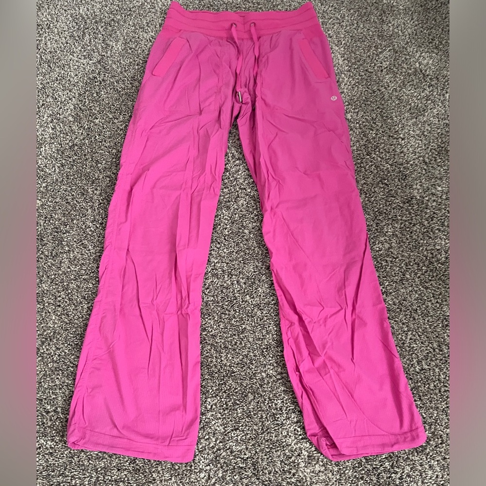 Sonic Pink Lululemon Dance Studio Pants